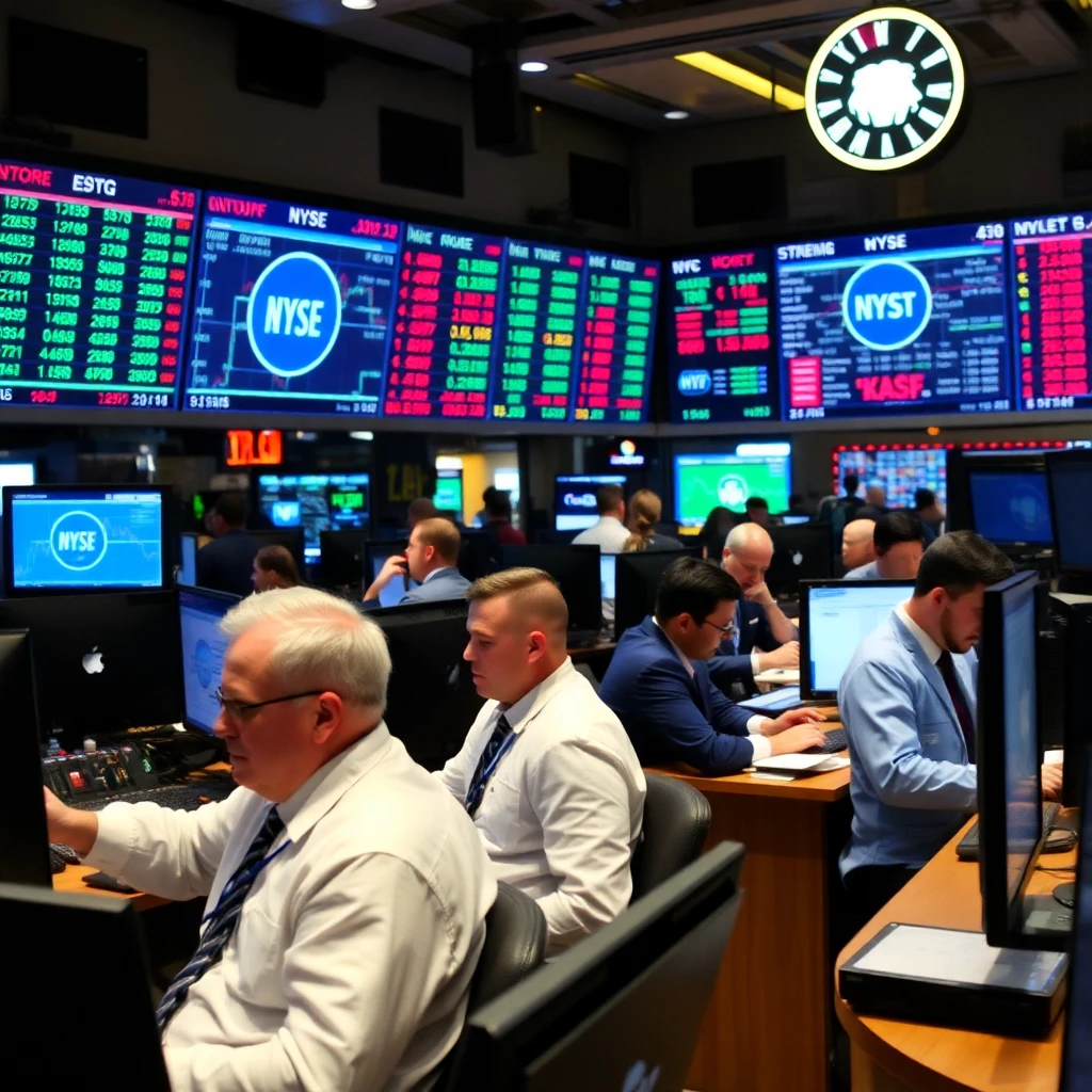 Traders à la bourse de Paris